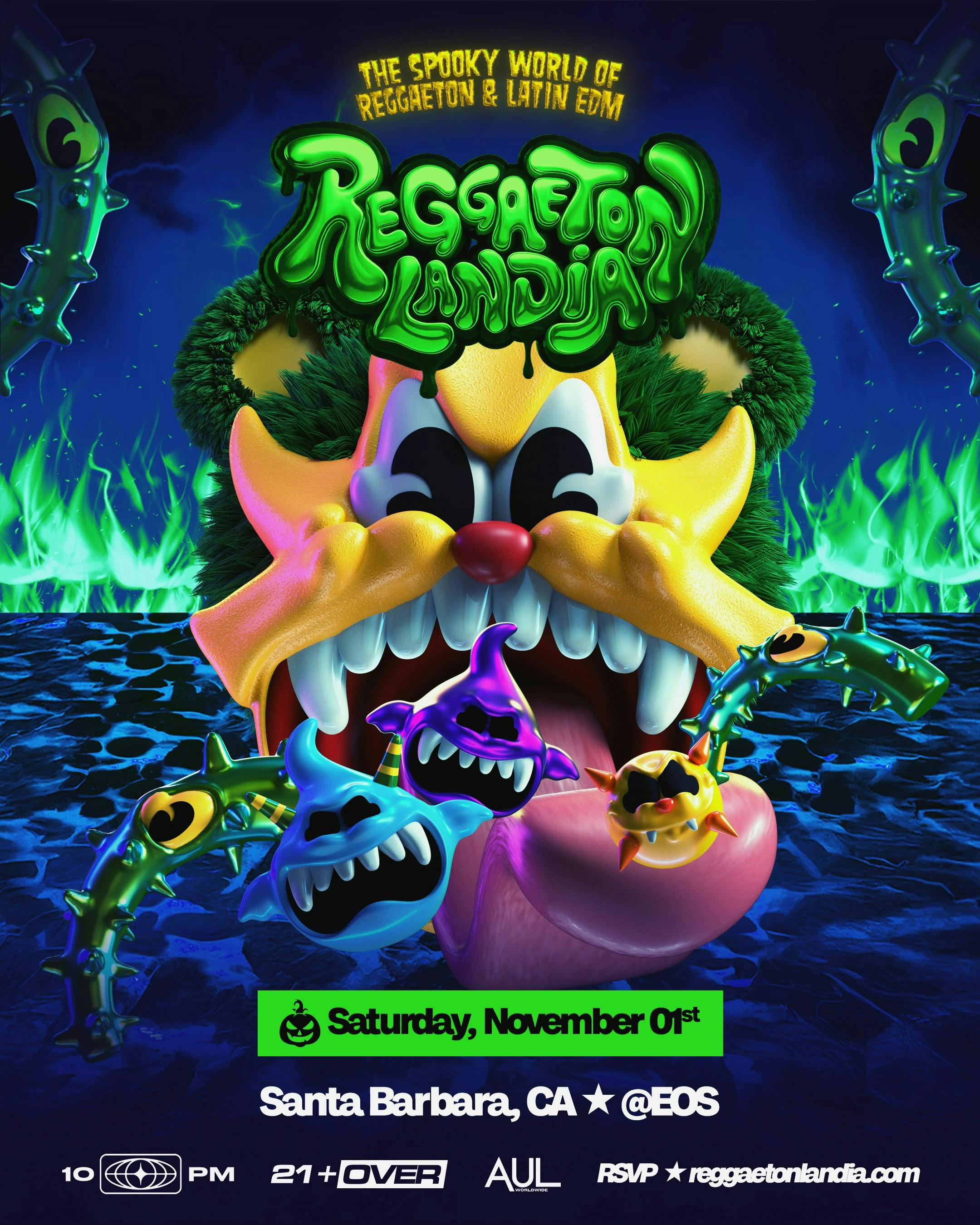 Reggaetonlandia Halloween Tour