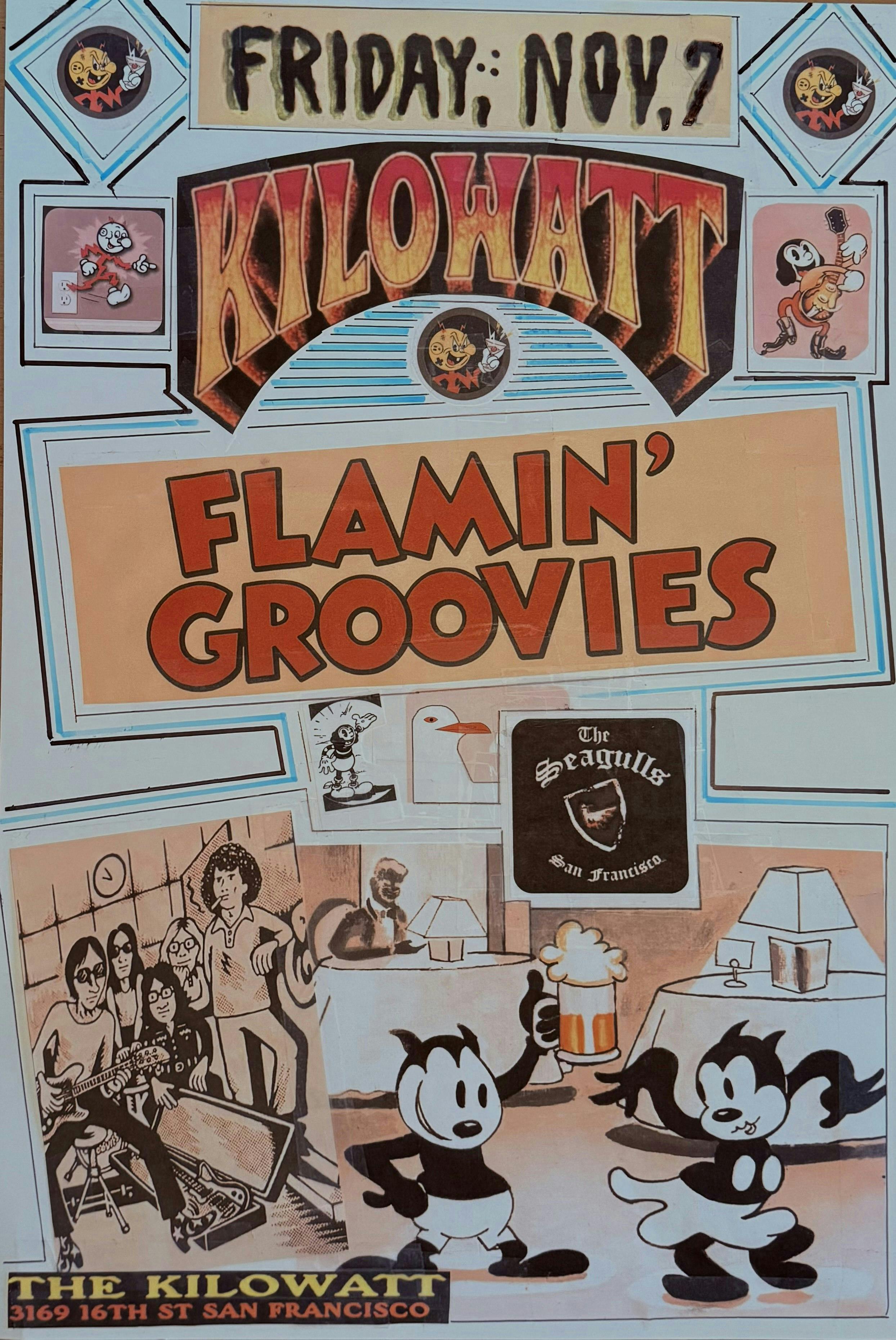 Flamin’ Groovies + The Seagulls