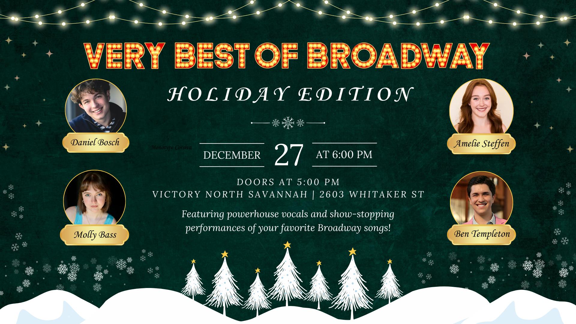 Very Best of Broadway - Holiday Edition