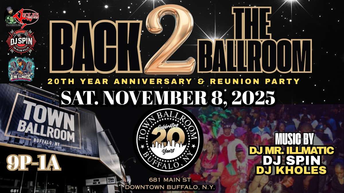 Back 2 The Ballroom: The 20th Year Anniversary & Reunion Party
