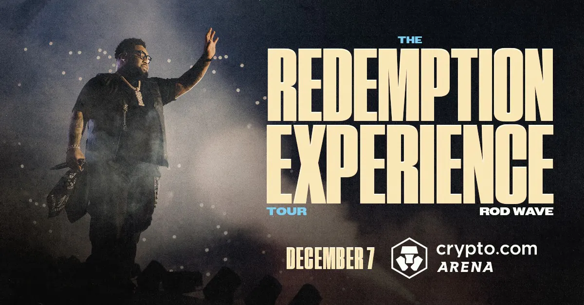 Rod Wave 12 7 At Crypto Arena Staples Center Sunday Dec 7 2025