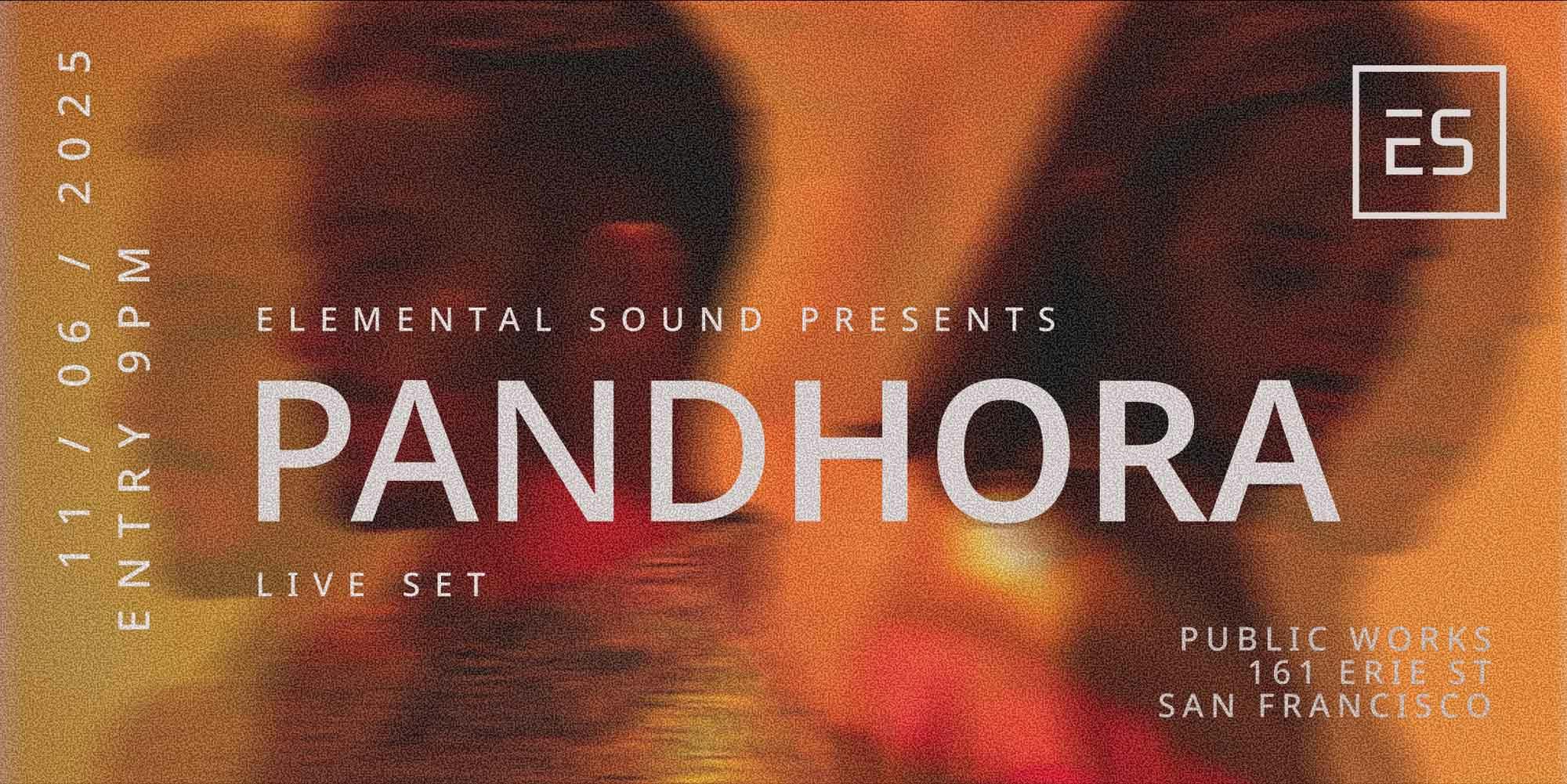 Pandhora - LIVE at Public Works