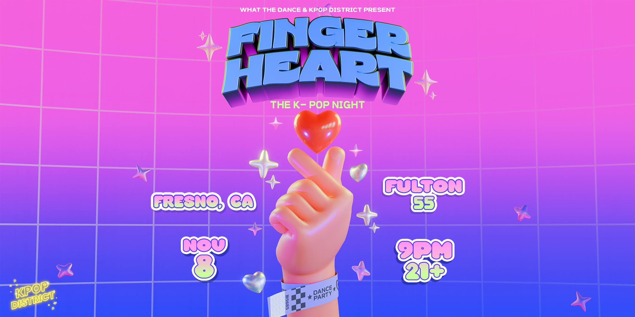 Finger Heart: the K-pop Night - Fresno