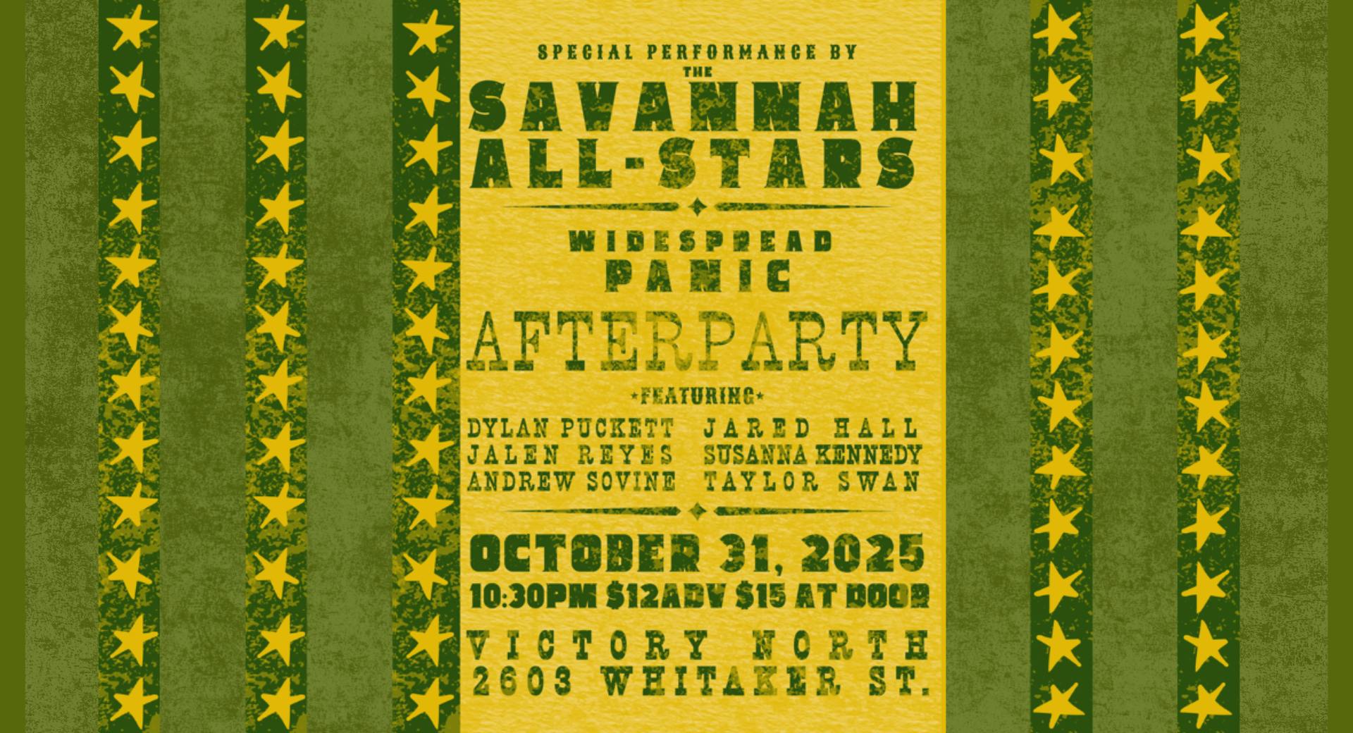Widespread Panic After Party featuring the Savannah All-Stars