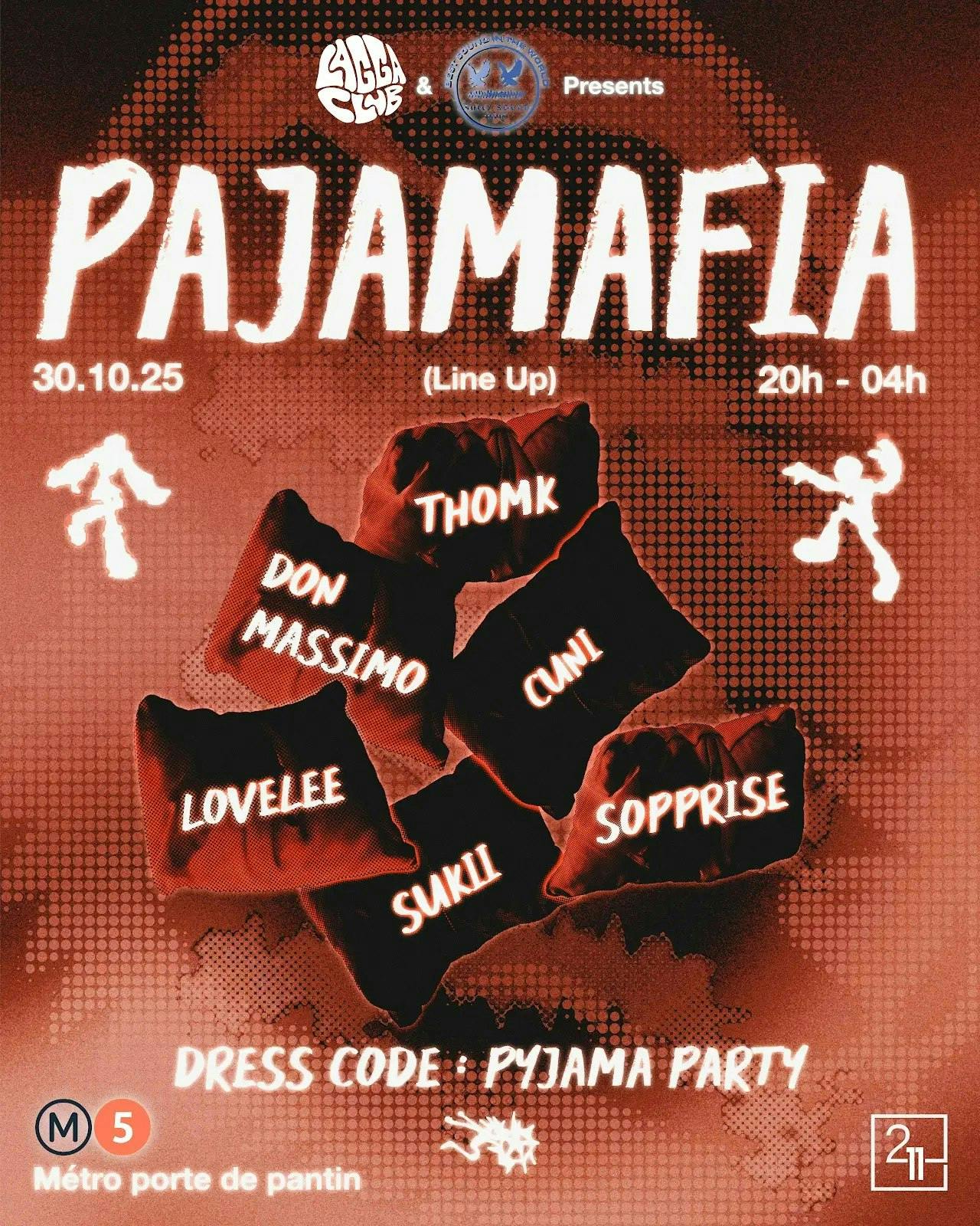 Lagga Club & Sully Sound Records presents PAJAMAFIA