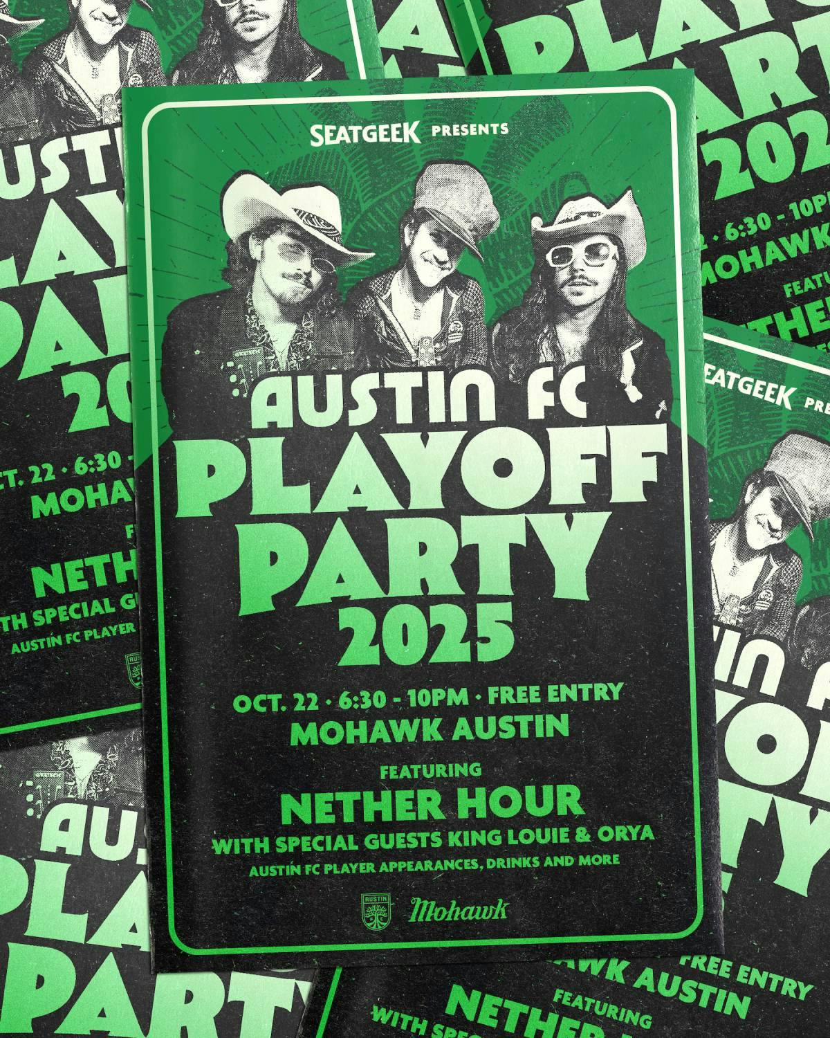 Austin FC Playoff Party