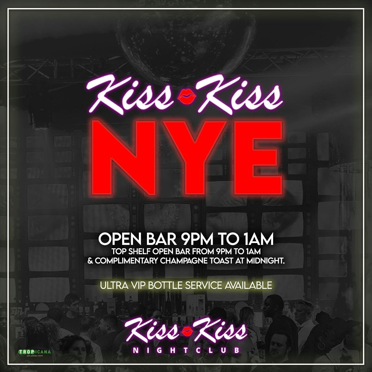 Kiss Kiss NYE at Kiss Kiss Nightclub