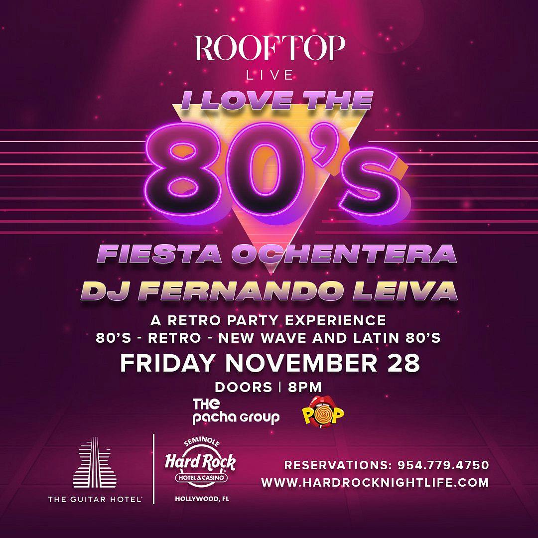 Fiesta Ochentera  | Rooftop Live