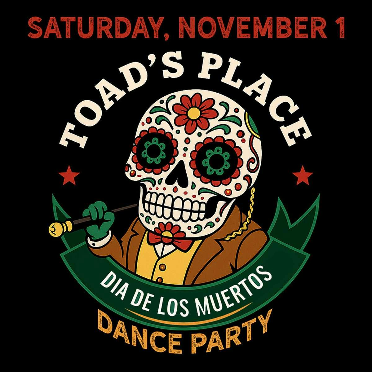 Dia De Los Muertos (Day of the Dead) Costume Dance Party