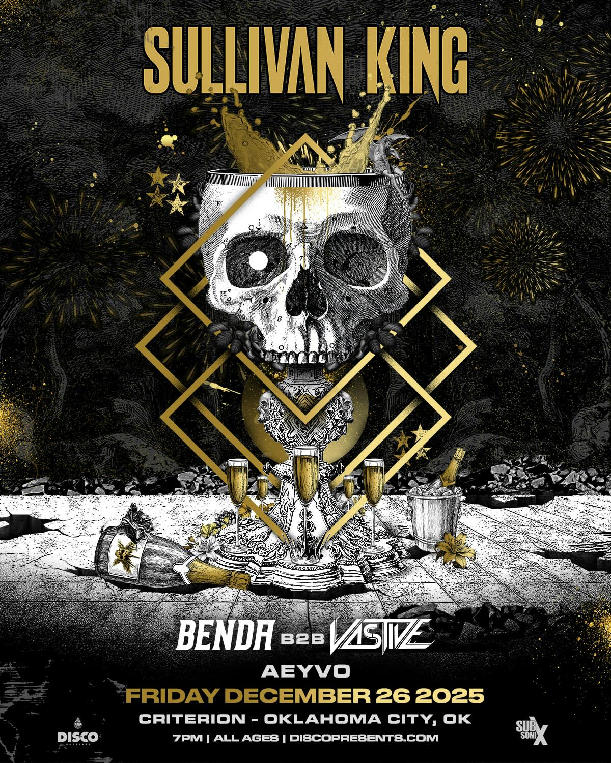 Sullivan King, Benda, Vastive at The Criterion