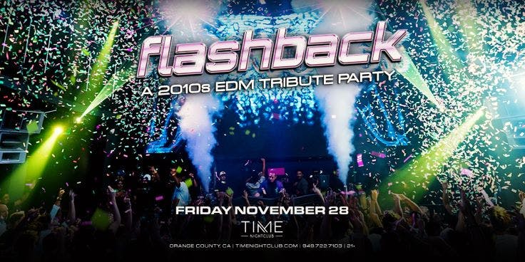 Flashback: A 2010s EDM Tribute Party