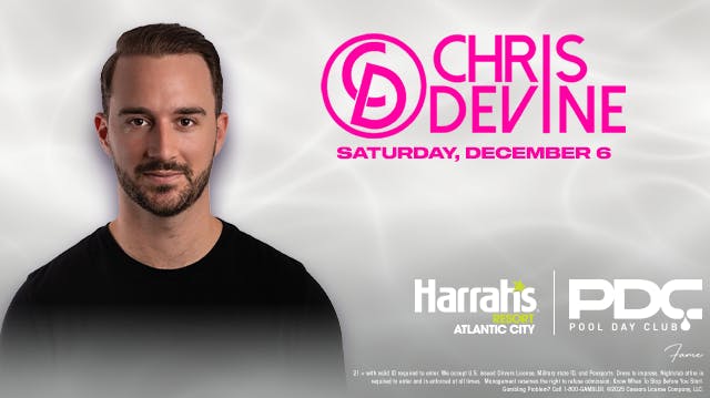 Chris Devine at the Pool Day Club