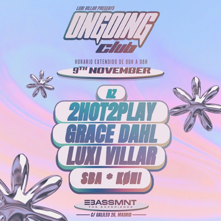 Bassmnt Club presents ONGOING