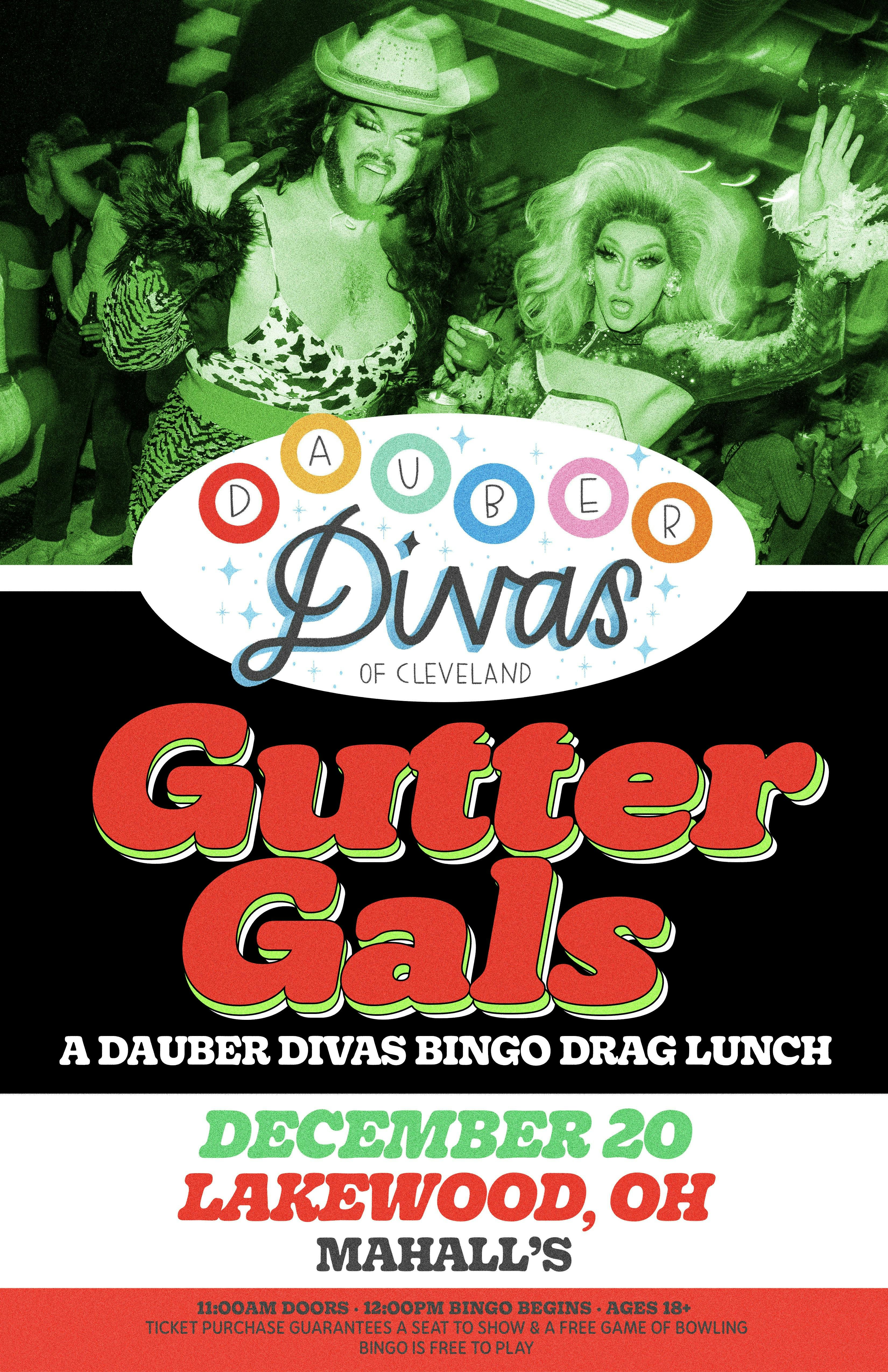 Gutter Gals: A Dauber Divas Bingo Drag Lunch