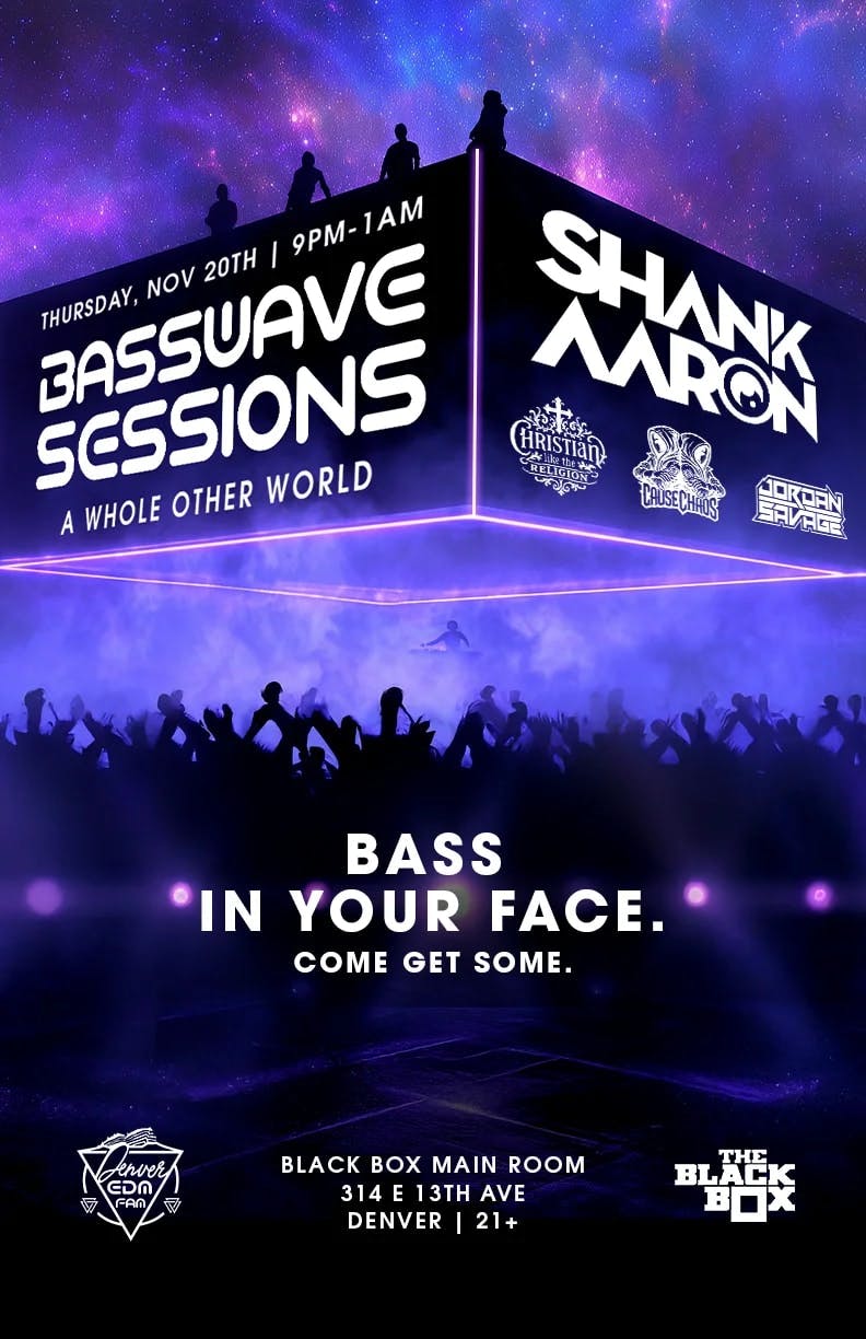 Basswave Sessions V8 | Feat. Shank Aaron, Christian like the Religion, Cause Chaos & Jordan Savage