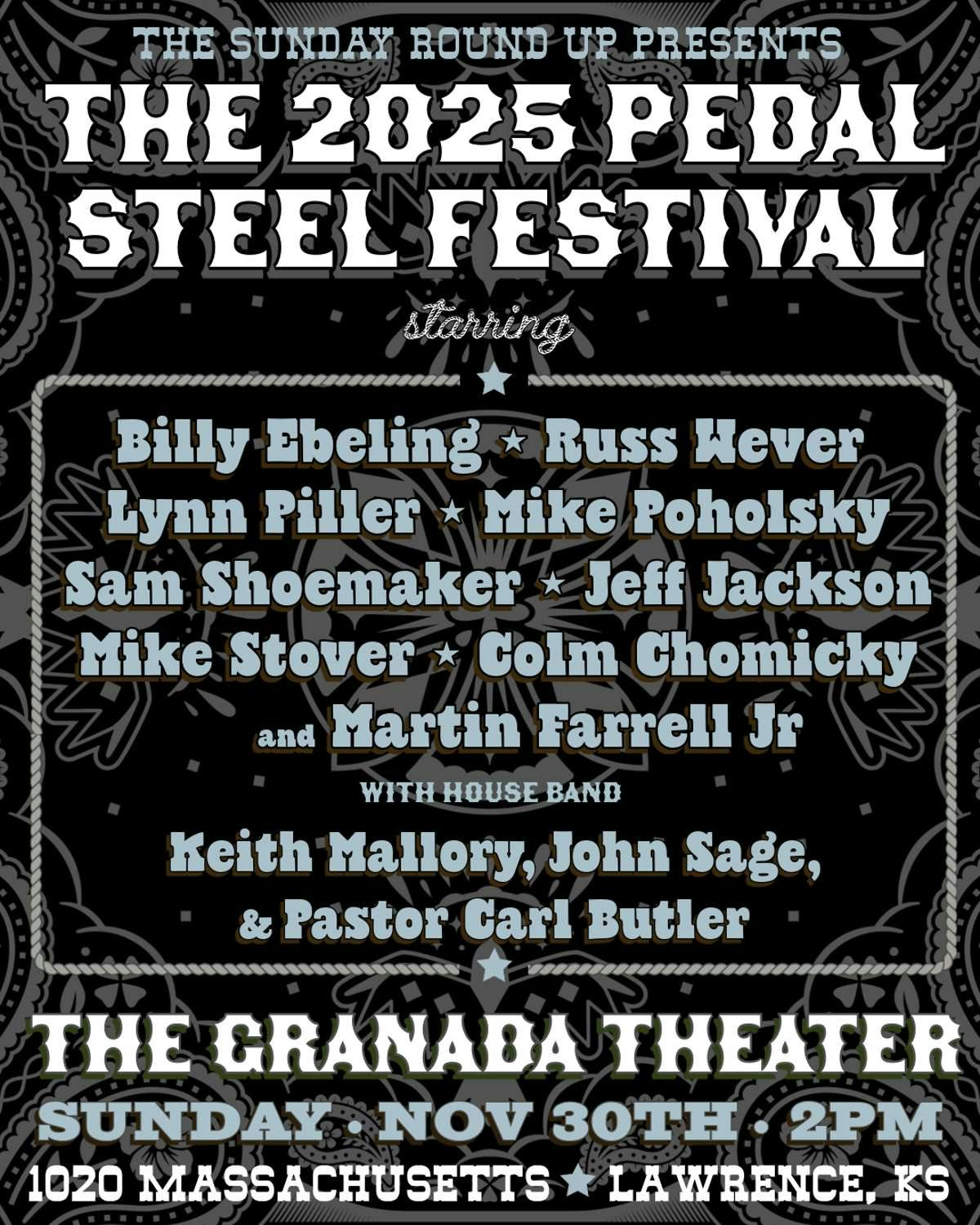 The 2025 Pedal Steel Festival