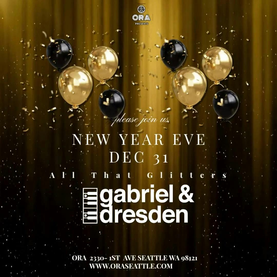 NEW YEARS EVE with Gabriel & Dresden- All that Glitters