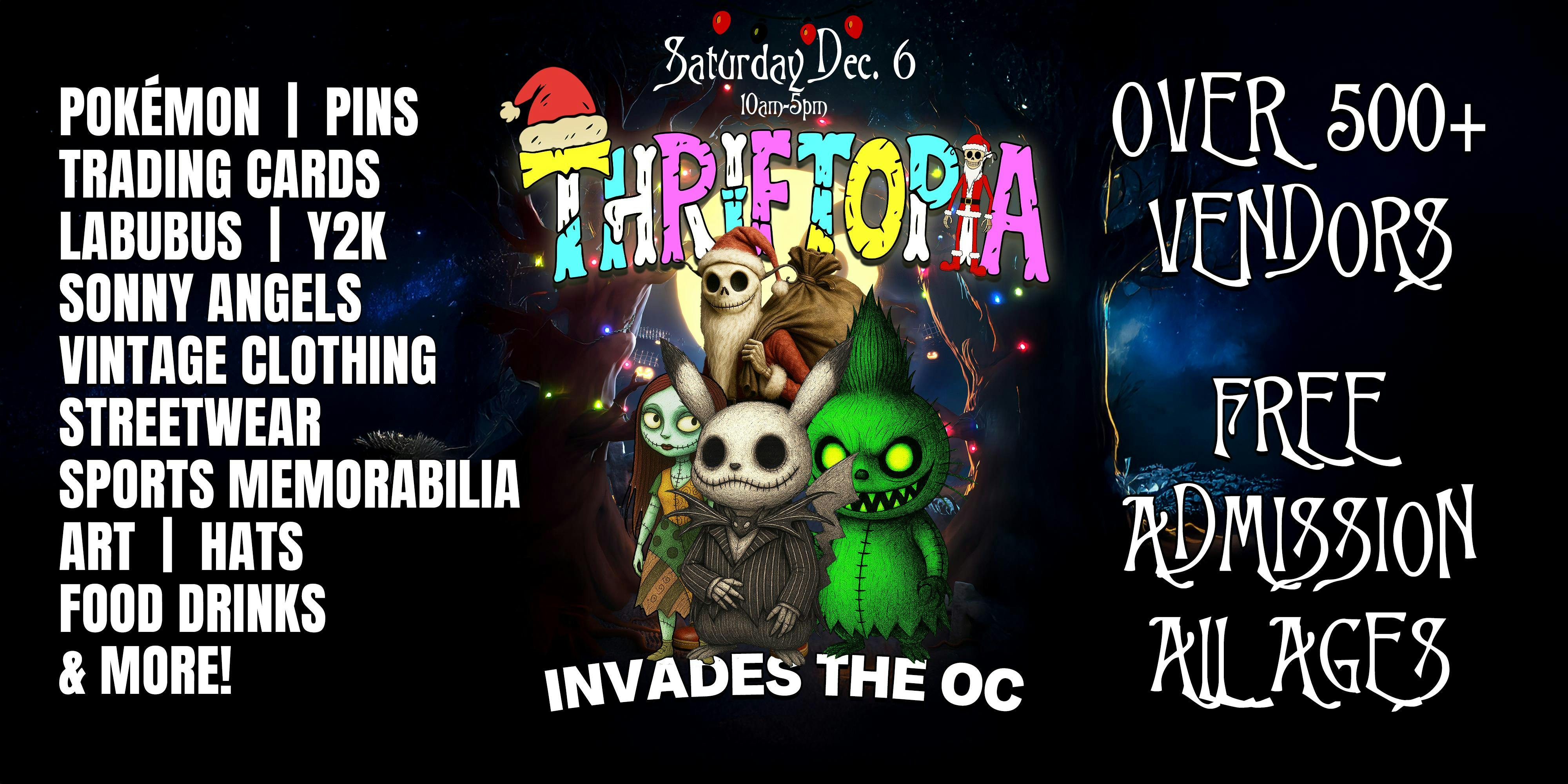 FREE Thriftopia Flea Market | Orange County