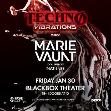 Techno Vibrations ft. Marie Vaunt - 360 SHOW - CHARLOTTE