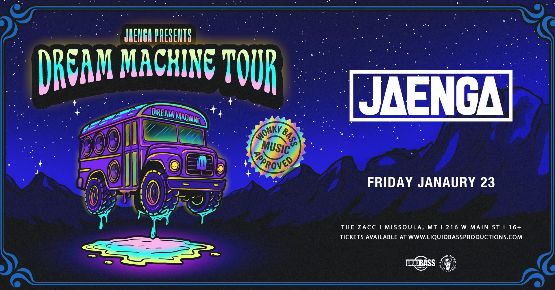 JAENGA: Dream Machine Tour at The ZACC