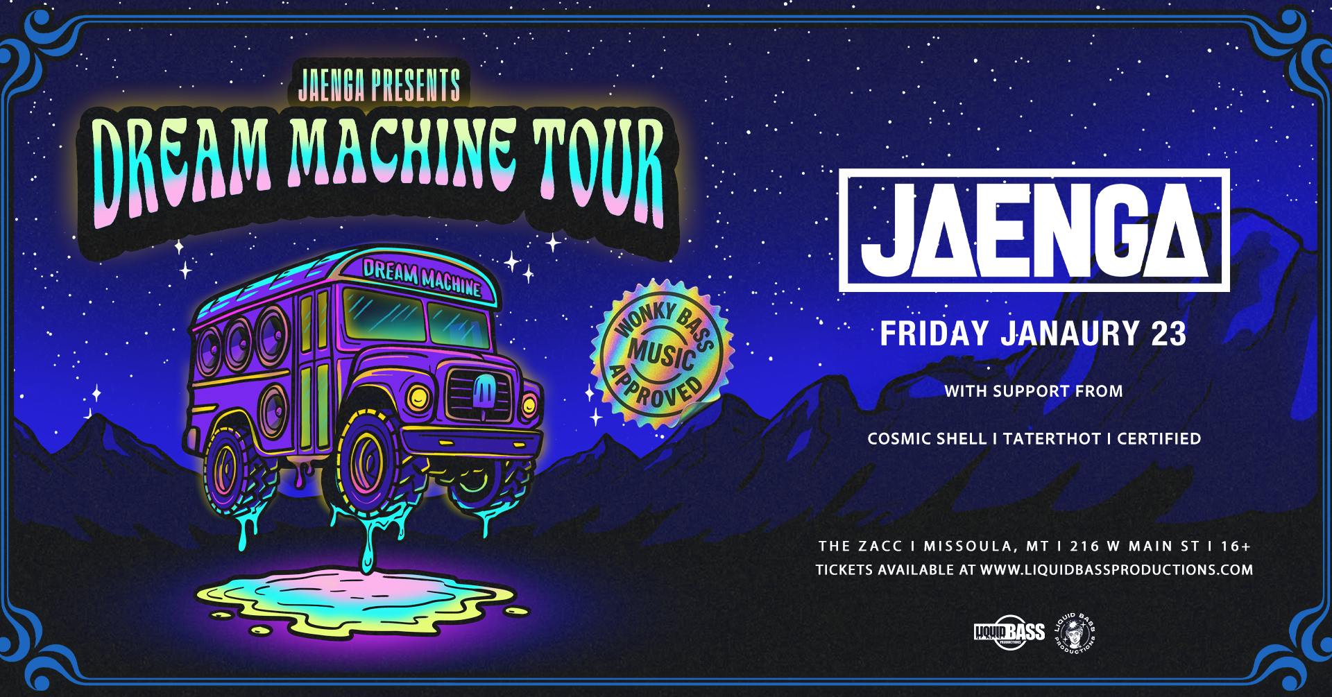 JAENGA: Dream Machine Tour at The ZACC