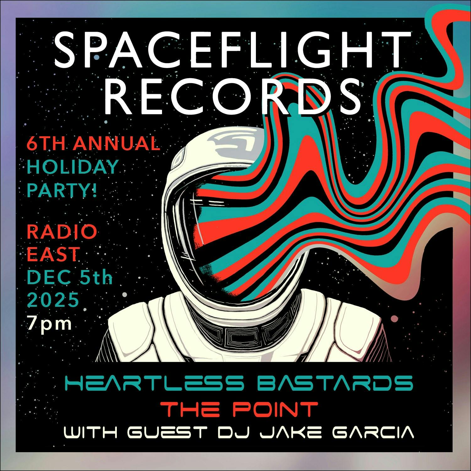 Spaceflight Records Annual Holiday Party feat. Heartless Bastards & The Point