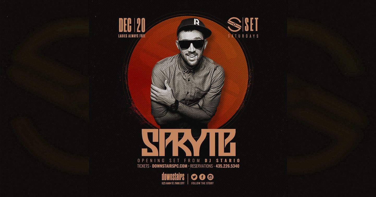 Set Saturdays with DJ Spryte