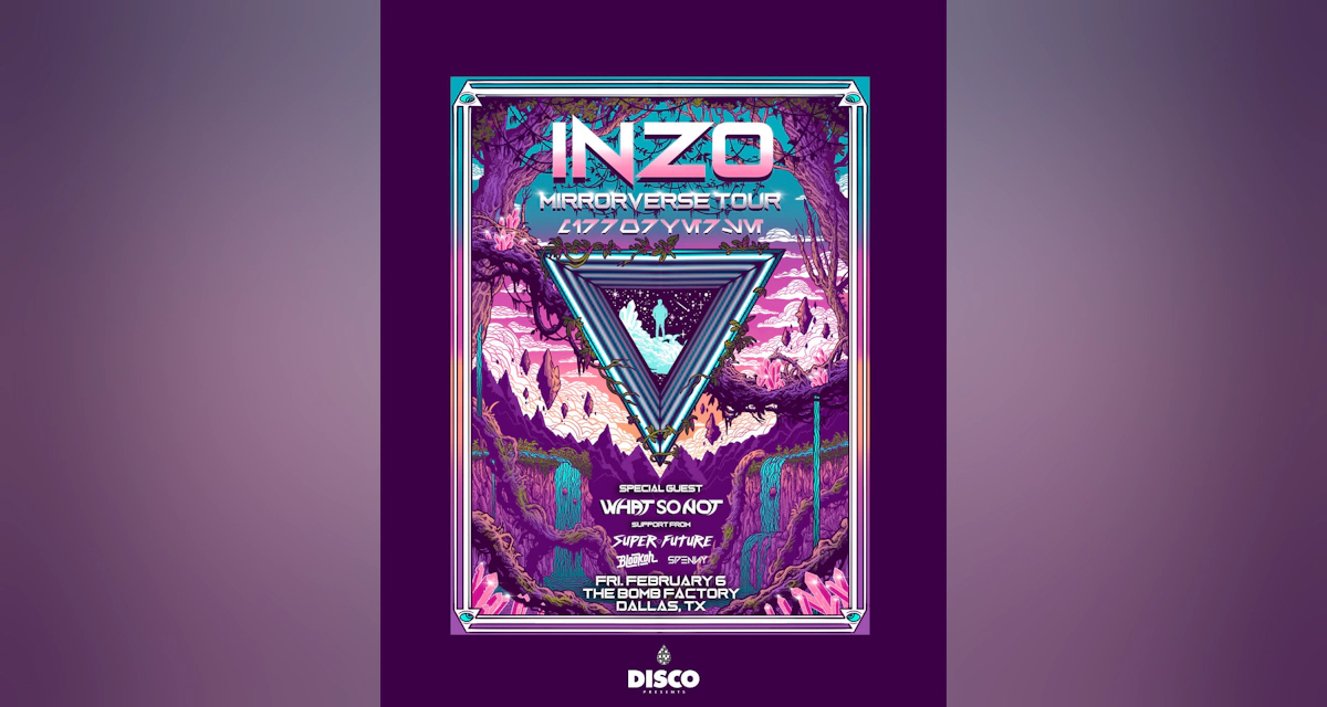 Inzo Concert INZO, What So Not, Super Future, Blookah, Spenny at The Bomb Factory at ...