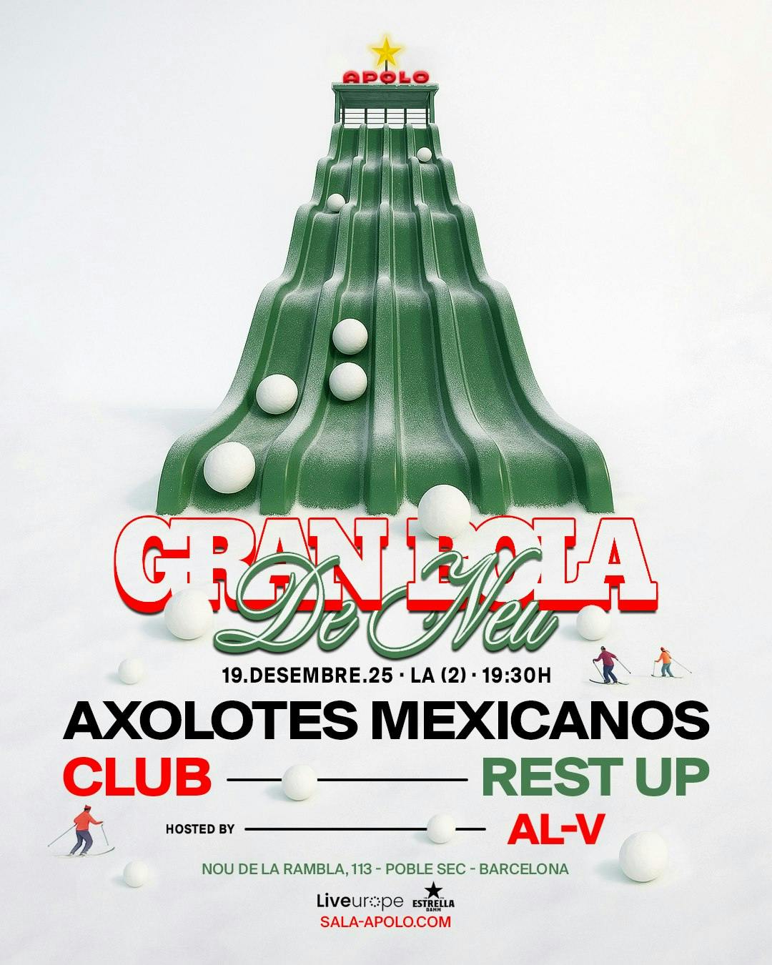 Gran Bola de Neu 2025 | Axolotes Mexicanos + CLUB + Rest Up