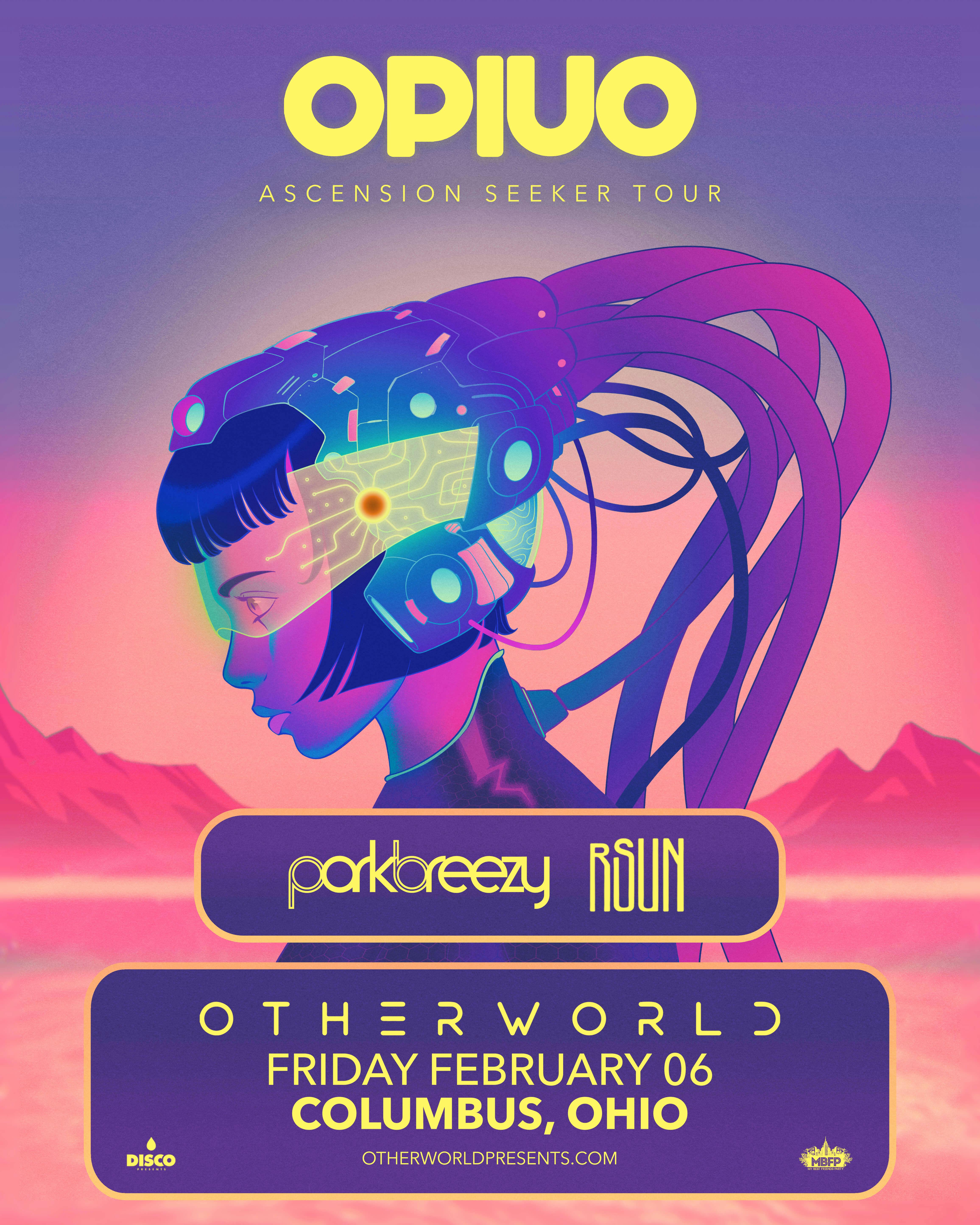 Opiuo, parkbreezy, rSUN at Otherworld