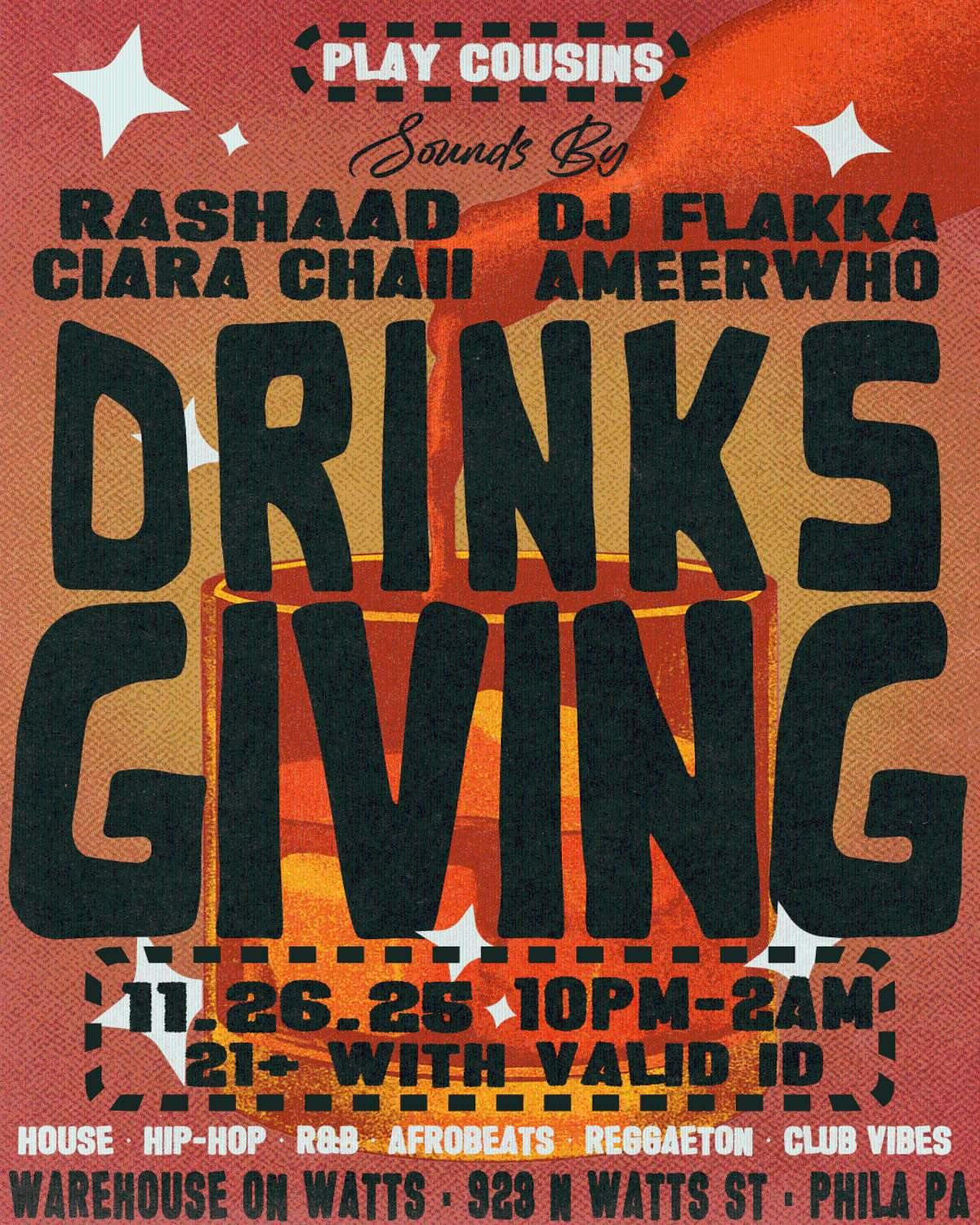 Rashaad · Ciara Chaii · AmeerWho · DJ Flakka
