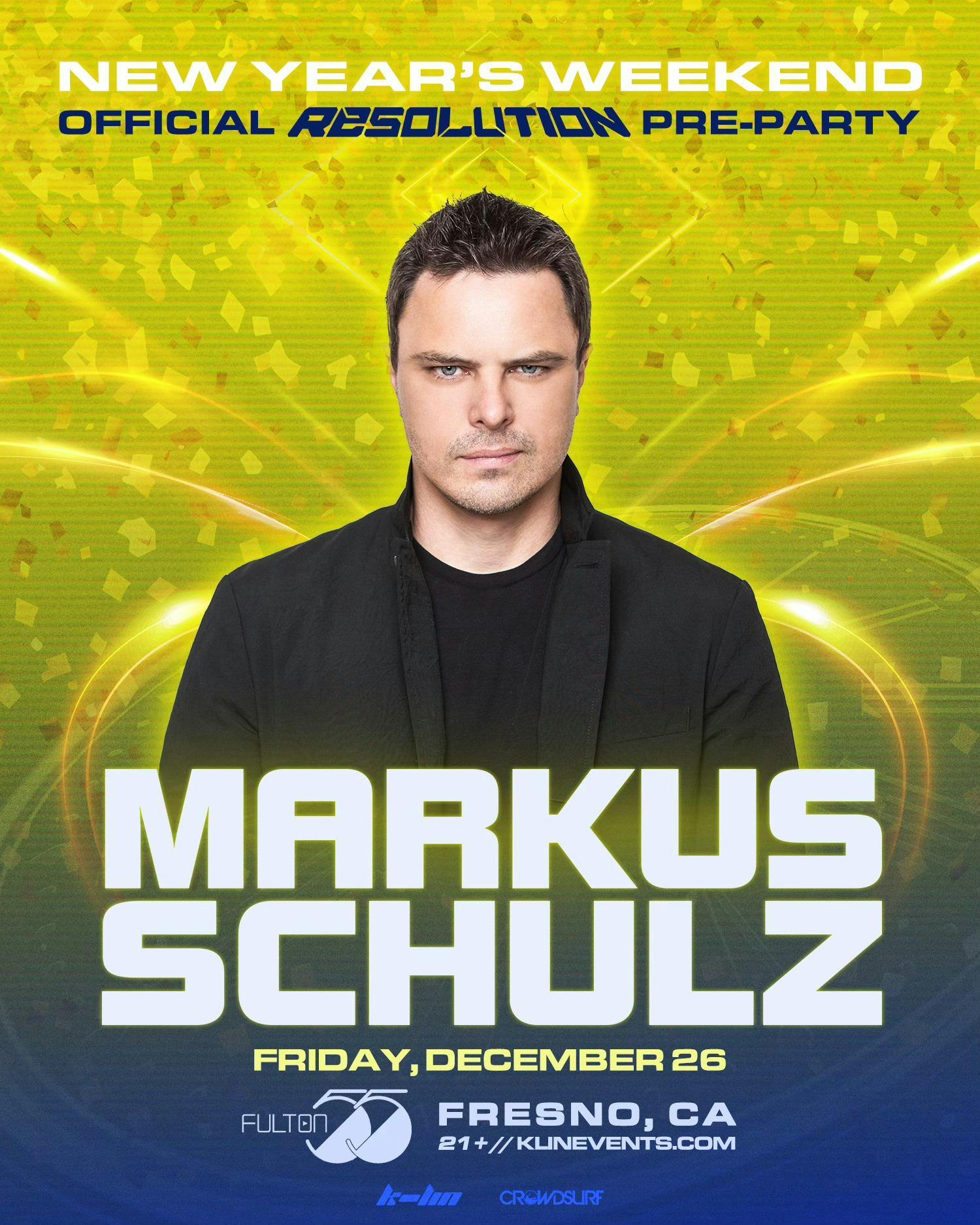 Markus Schulz: Resolution Pre-party