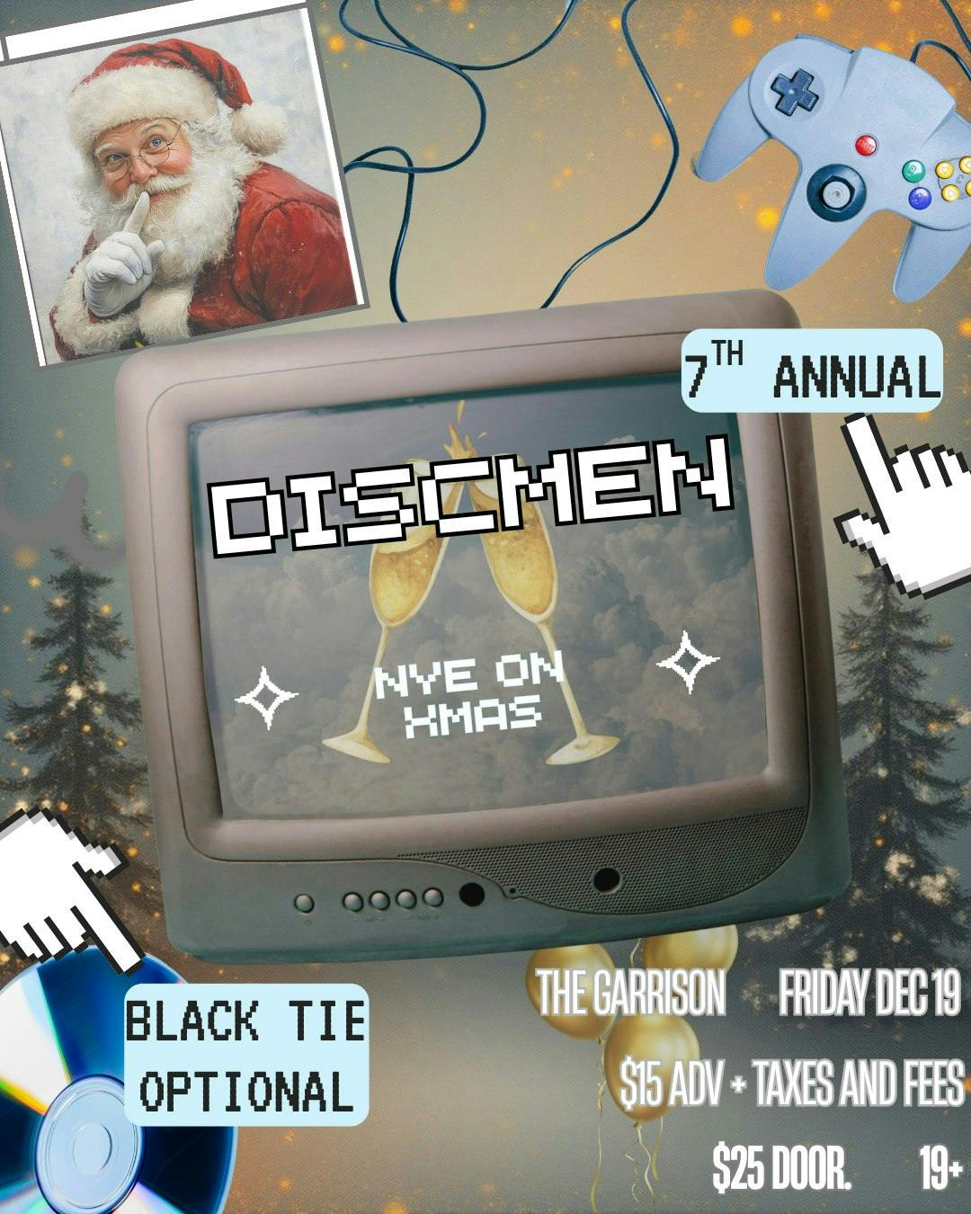 Discmen: NYE On Xmas