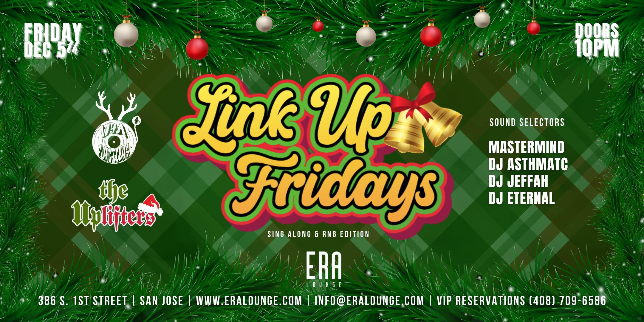 Link Up Fridays R&B & Hip-Hop 12/5/25