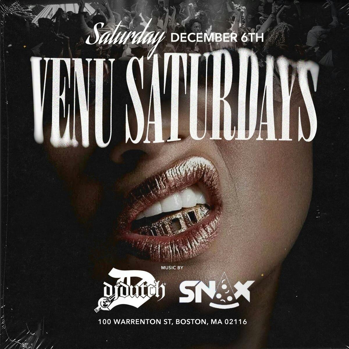 Venu Saturdays - Main Room