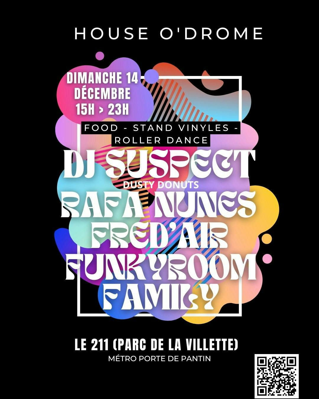 House O'drome Invite DJ Suspect, Rafa Nunes & More