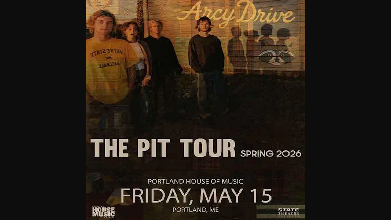 State Theatre Presents: Arcy Drive The Pit Tour: Spring 2026 - SOLD OUT