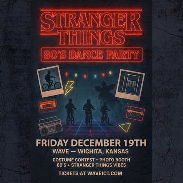 Stranger Things 80's Dance Party