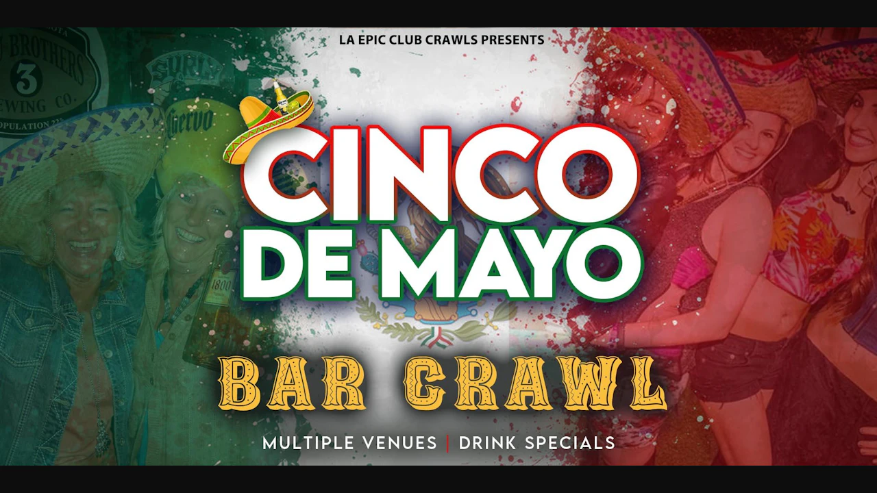 Cinco de Mayo Bar Crawl - Nashville Bar Crawl