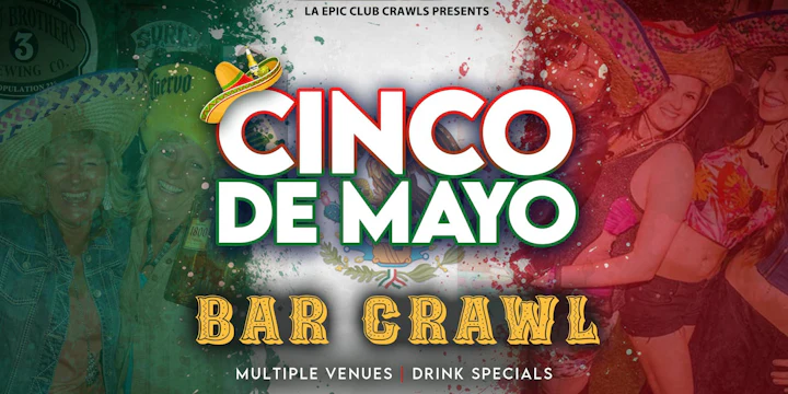 Cinco de Mayo Bar Crawl - Nashville Bar Crawl