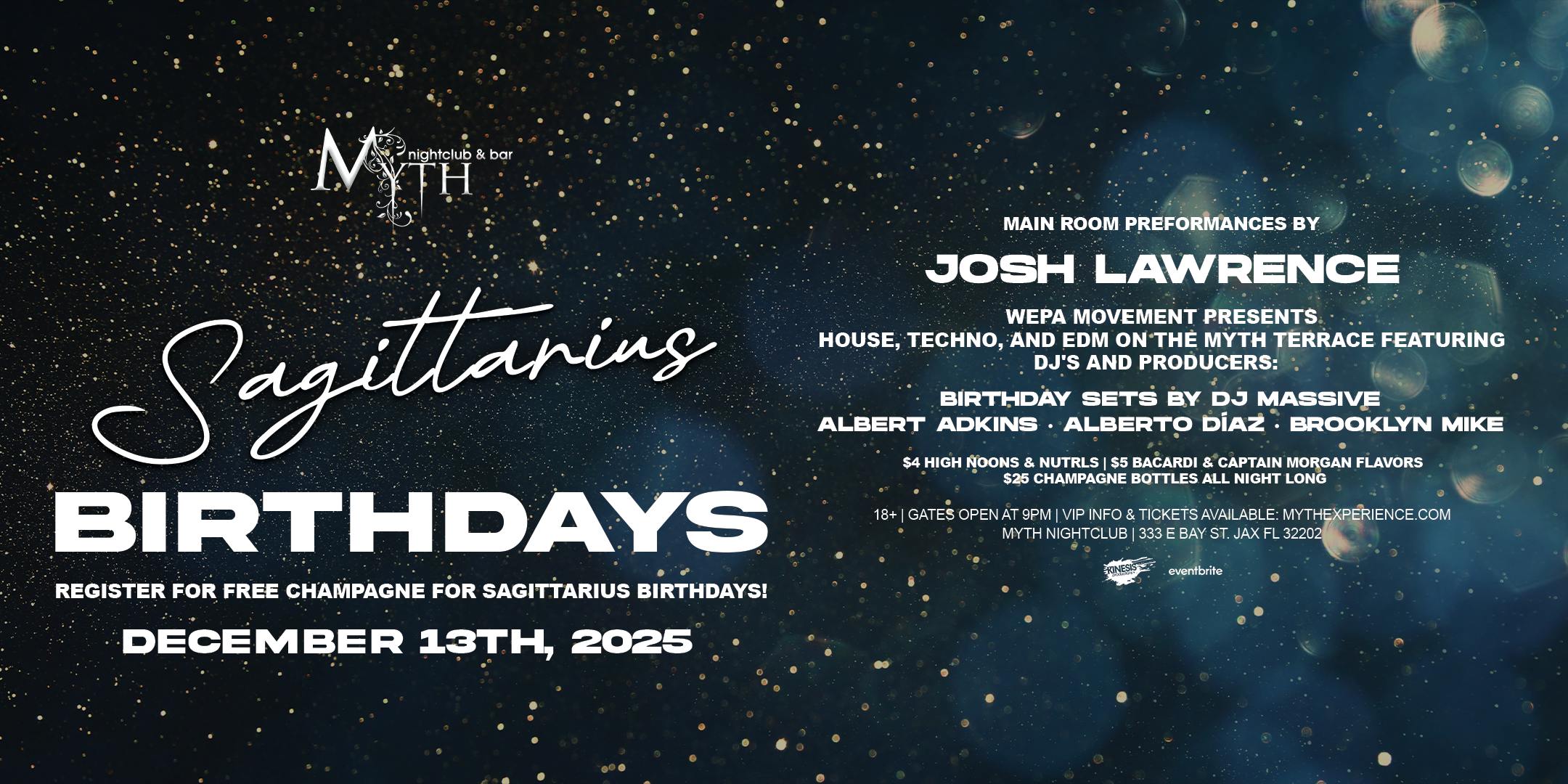 Saturday Night - Sagittarius Birthdays
