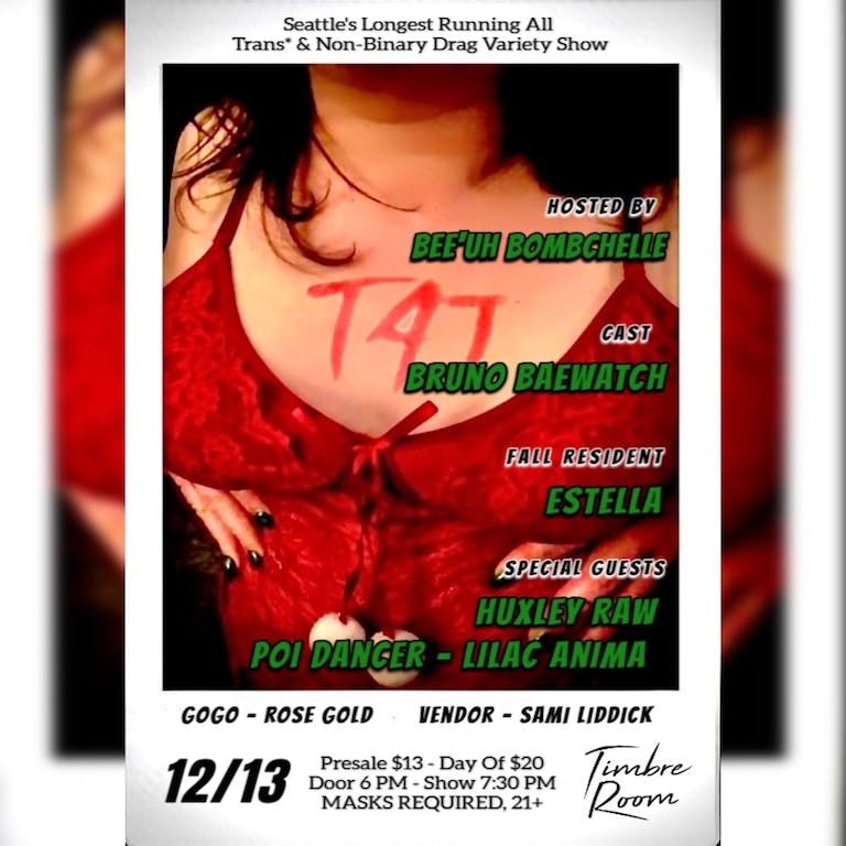 T4T: All Trans & Non-Binary Drag Show