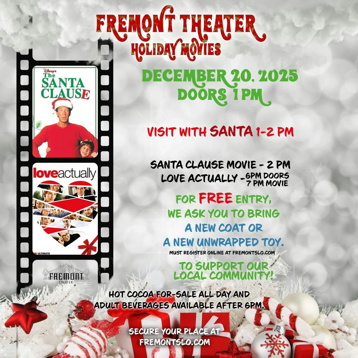 Free Holiday Movie: The Santa Clause