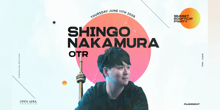 Shingo Nakamura w/ Otr | Sunset Rooftop Party