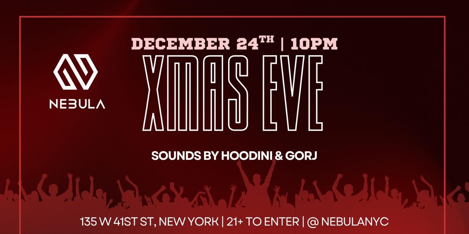 Xmas Eve Party at NEBULA - 12/24 Christmas Eve