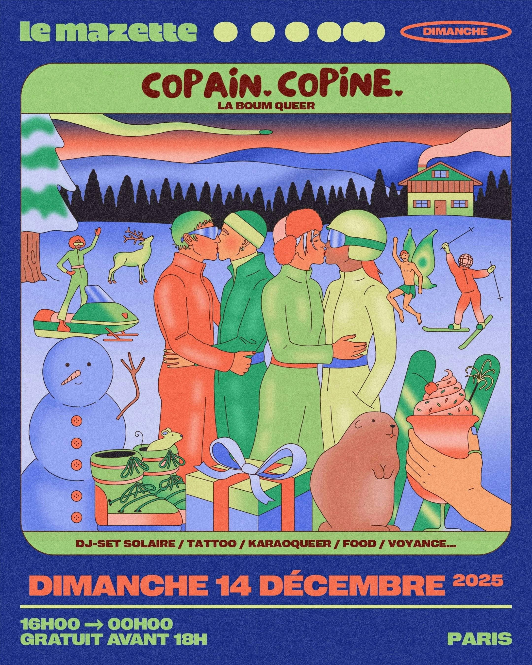 La Copain-Copine - Boum queer & Karaoké !