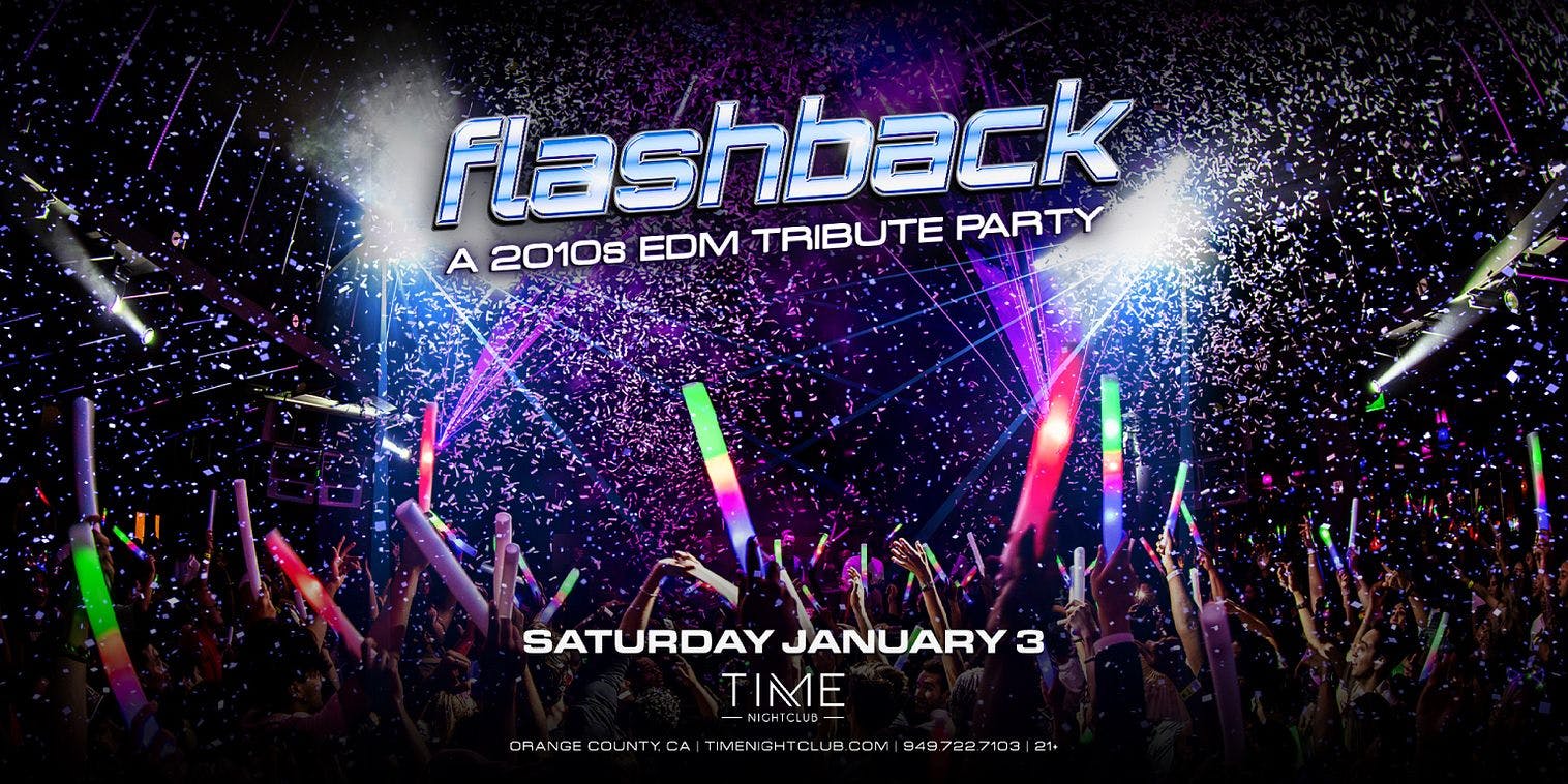 Flashback: A 2010s EDM Tribute Party