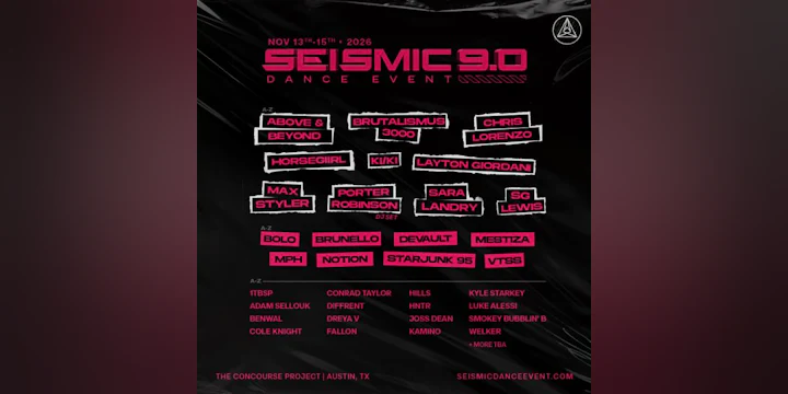 Seismic Dance Event 9.0 - Day 1
