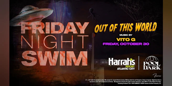 Friday Night Swim with DJ Vito G