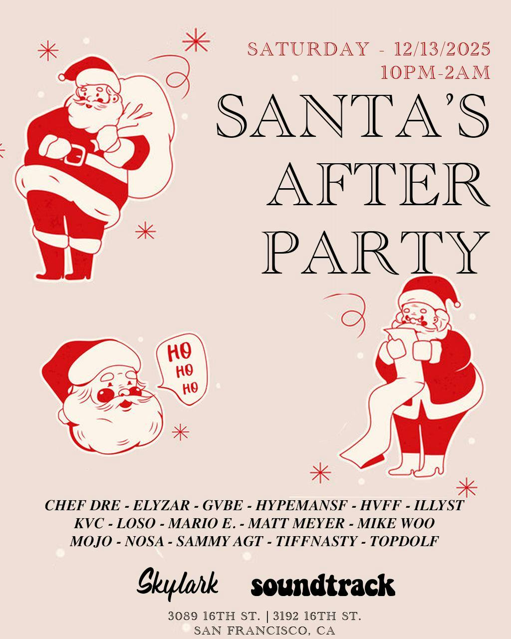 Santa Con SF After Party